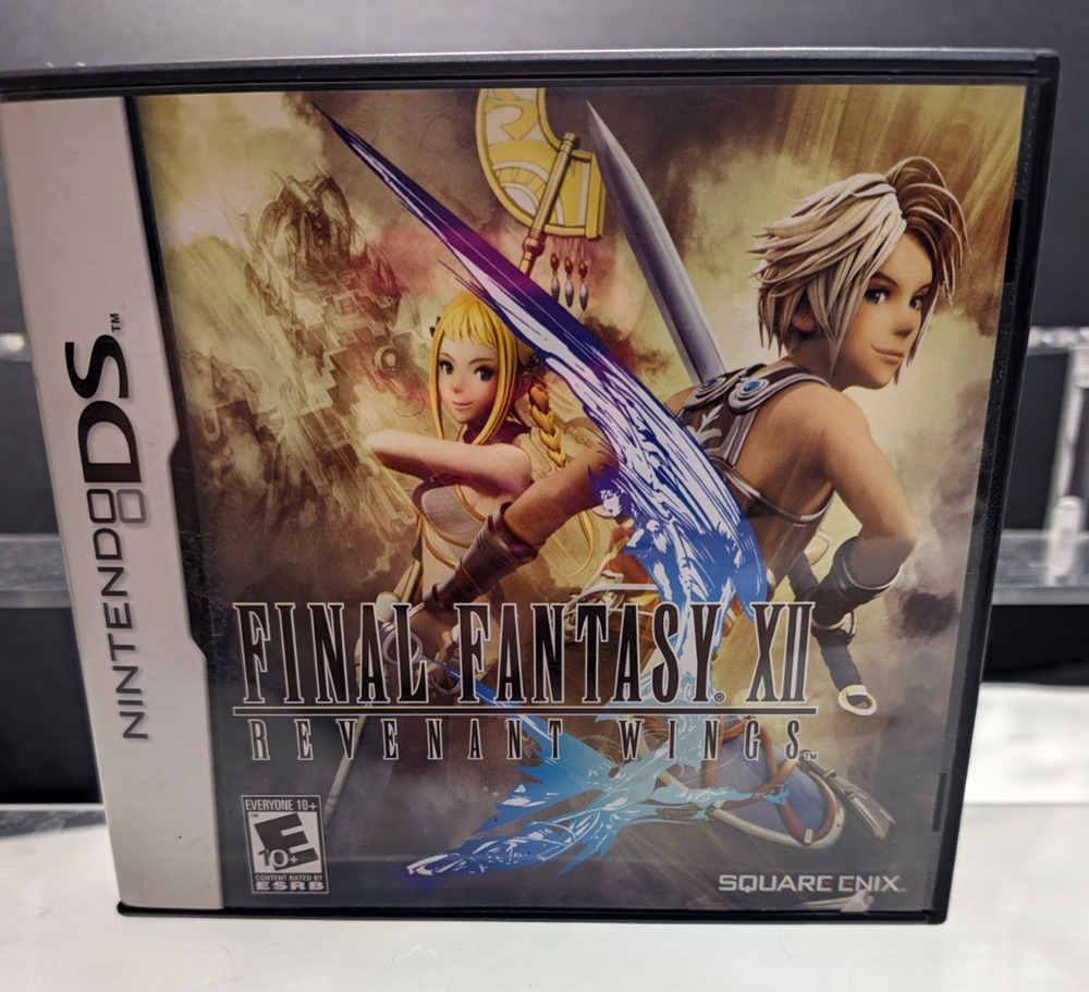 Final Fantasy XII: Revenant Wings (Nintendo DS) - Complete in Box (CIB) Tested